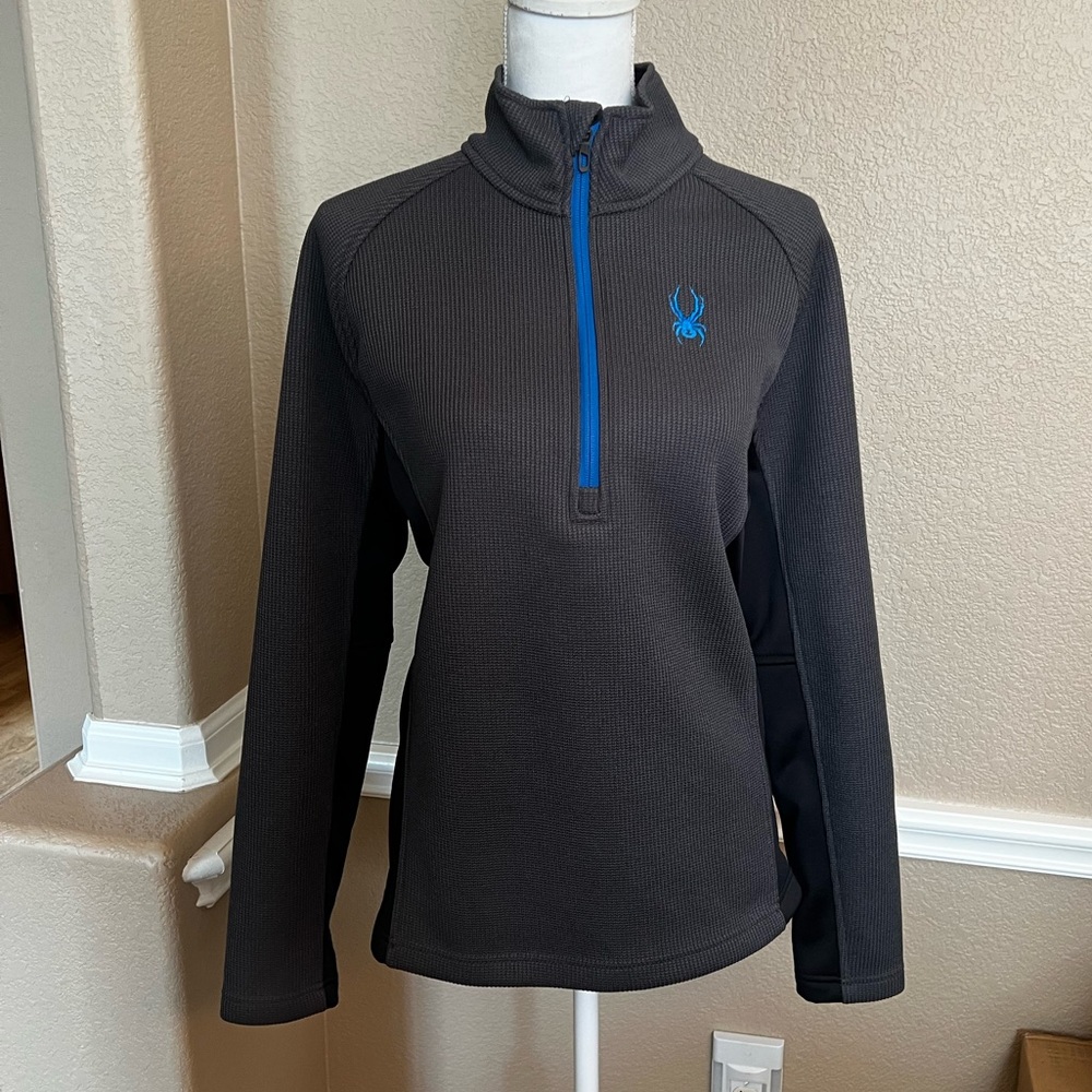 Dark Gray Spyder Pullover - image 1